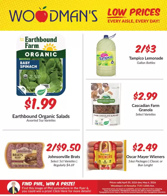 Woodman's catalogue | Discounts and promotions | 2026-04-30T00:00:00.000Z - 2026-05-06T00:00:00.000Z