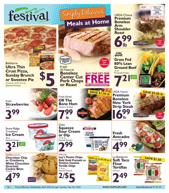 Festival Foods catalogue | Festival Foods weekly ad | 2026-04-29T00:00:00.000Z - 2026-05-05T00:00:00.000Z