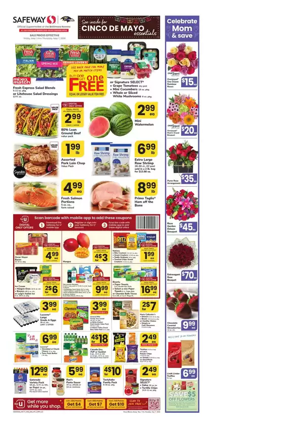 Safeway catalogue | Exclusive deals for our customers | 2026-05-01T00:00:00.000Z - 2026-05-07T00:00:00.000Z