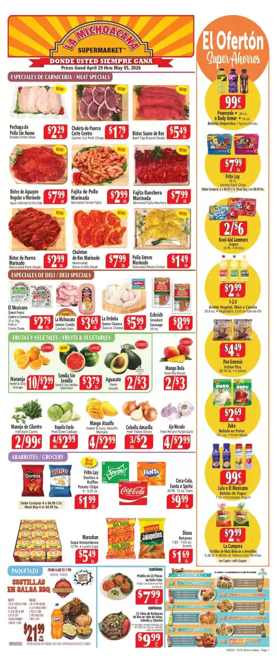 El Ahorro catalogue | Current bargains and offers | 2026-04-29T00:00:00.000Z - 2026-05-05T00:00:00.000Z