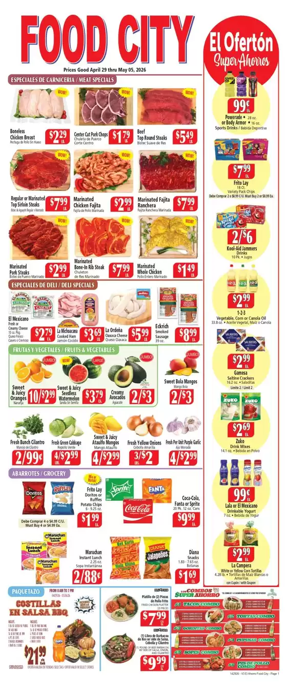 El Ahorro catalogue | Great offer for all customers | 2026-04-29T00:00:00.000Z - 2026-05-05T00:00:00.000Z