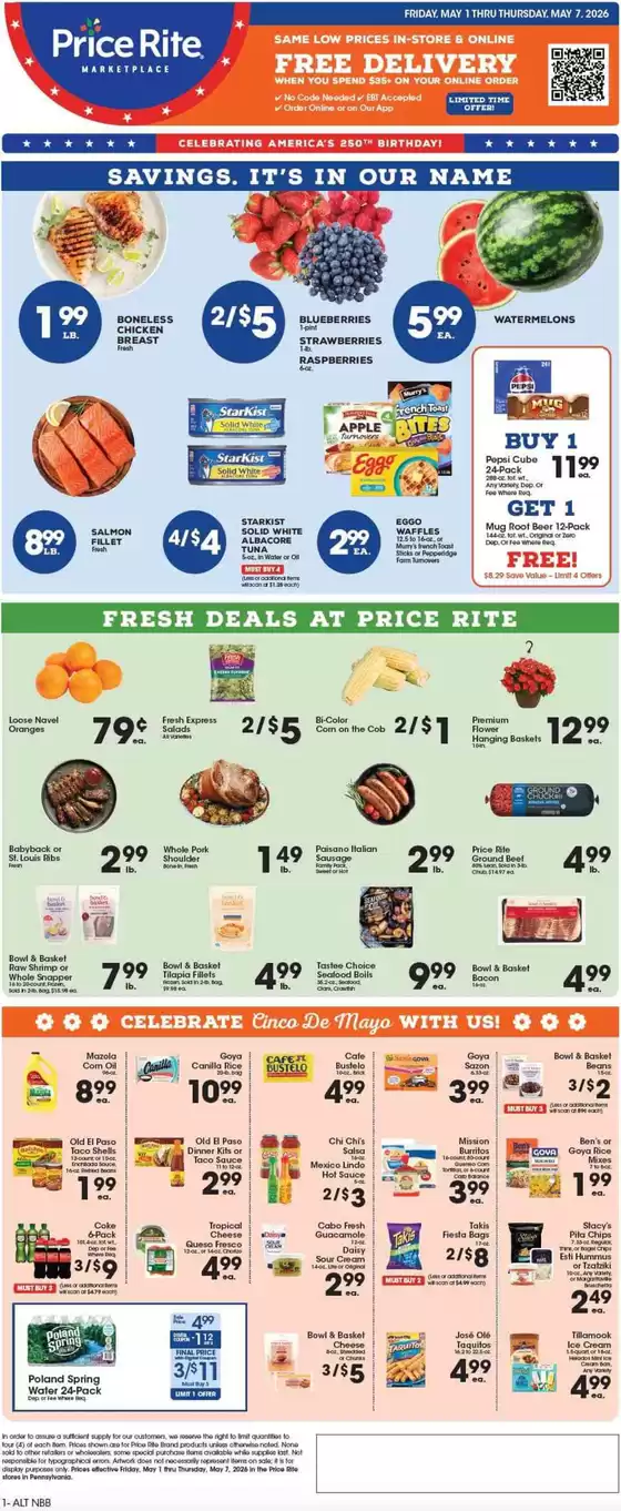 Price Rite catalogue | Weekly Ads Price Rite | 2026-05-01T00:00:00.000Z - 2026-05-07T00:00:00.000Z