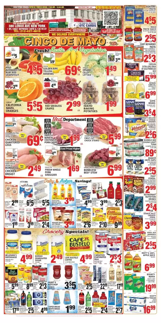Pioneer Supermarkets catalogue in North Bergen NJ | Save now with our deals | 2026-05-01T00:00:00.000Z - 2026-05-07T00:00:00.000Z