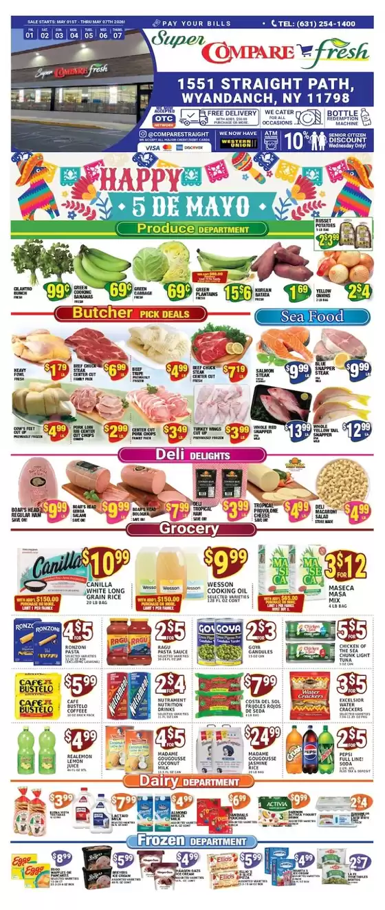 Compare Foods catalogue | Offers for bargain hunters | 2026-05-01T00:00:00.000Z - 2026-05-07T00:00:00.000Z