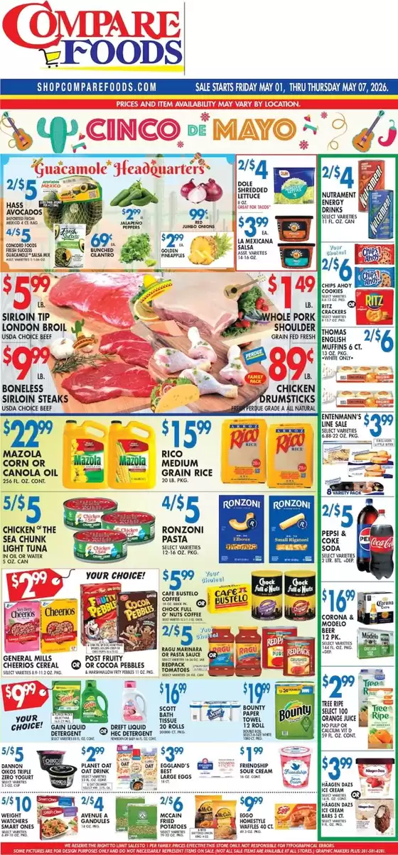 Compare Foods catalogue | Compare Foods weekly ad | 2026-05-01T00:00:00.000Z - 2026-05-07T00:00:00.000Z