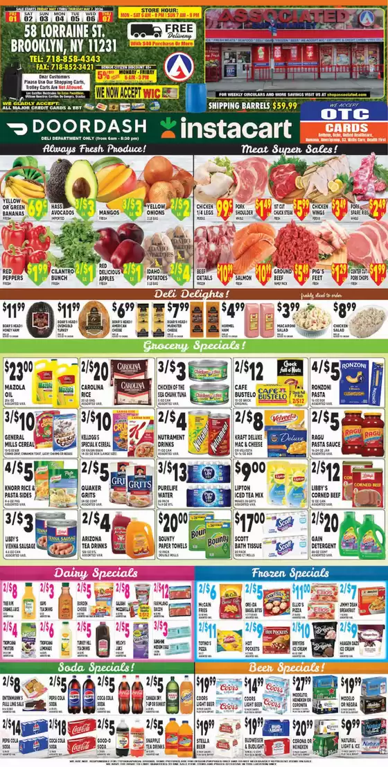 Associated catalogue | Discounts and promotions | 2026-05-01T00:00:00.000Z - 2026-05-07T00:00:00.000Z