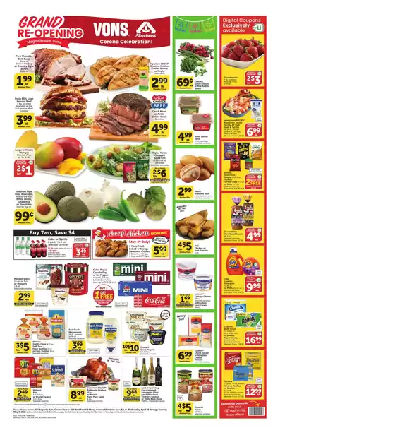 Vons catalogue in Redondo Beach CA | Weekly Ad - SoCal | 2026-04-29T00:00:00.000Z - 2026-05-05T00:00:00.000Z