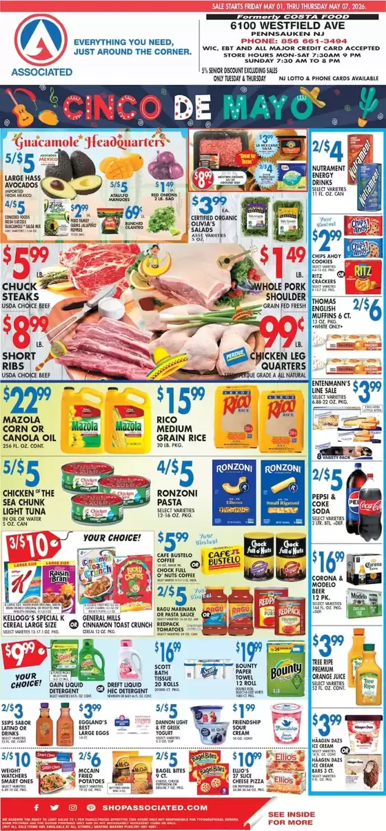 Associated catalogue | Associated weekly ad | 2026-05-01T00:00:00.000Z - 2026-05-07T00:00:00.000Z