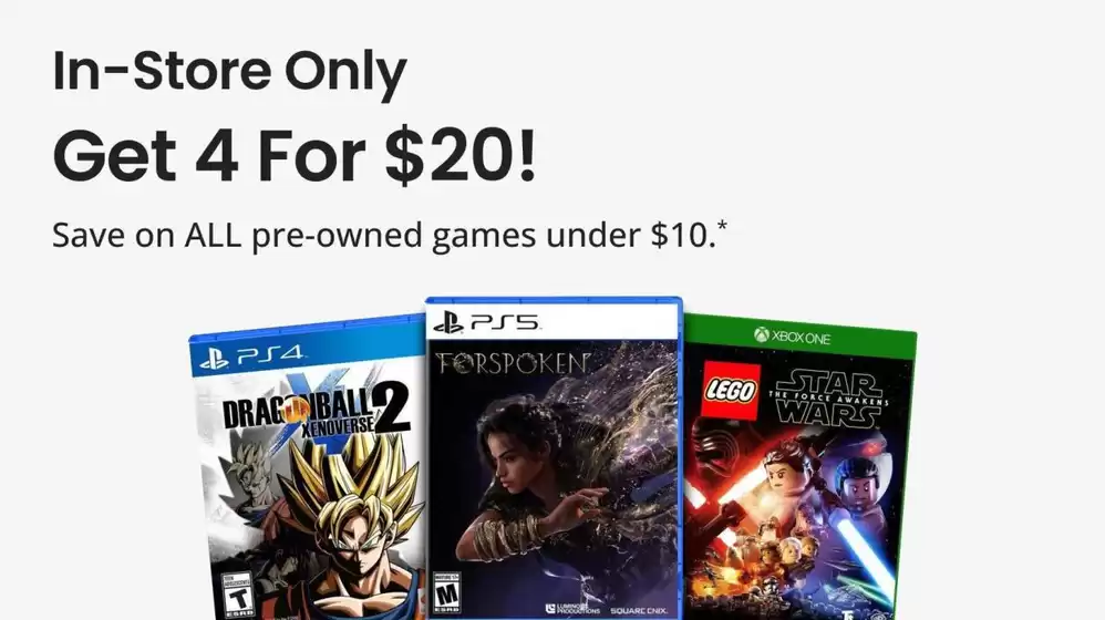 Game Stop catalogue | Great offer for all customers | 2026-05-03T00:00:00.000Z - 2026-05-17T00:00:00.000Z