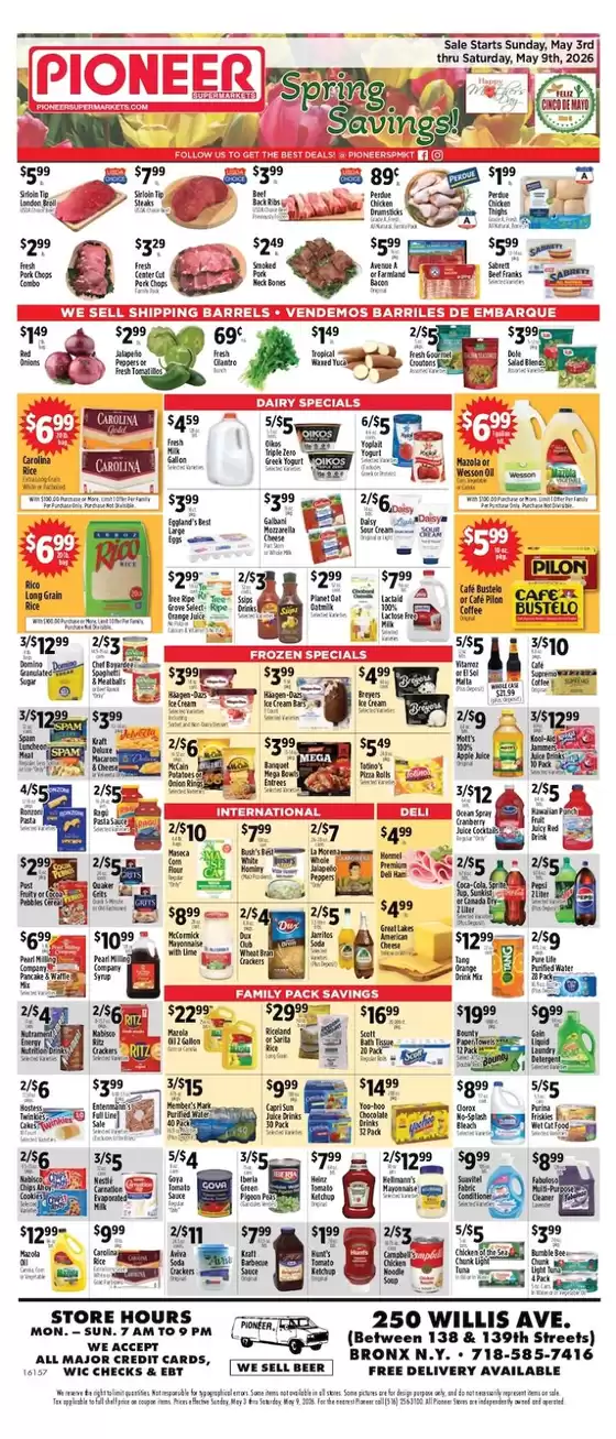 Pioneer Supermarkets catalogue | New offers to discover | 2026-05-03T00:00:00.000Z - 2026-05-09T00:00:00.000Z