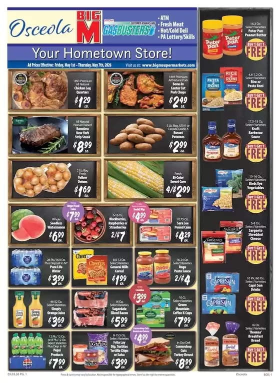 BigM Supermarkets catalogue | Our best deals for you | 2026-05-01T00:00:00.000Z - 2026-05-07T00:00:00.000Z