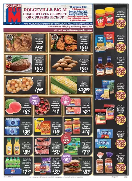 BigM Supermarkets catalogue | Exclusive deals and bargains | 2026-05-01T00:00:00.000Z - 2026-05-07T00:00:00.000Z