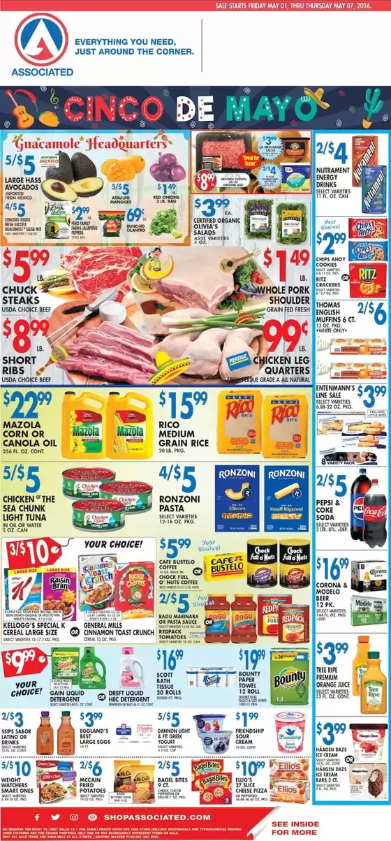 Associated catalogue | Associated weekly ad | 2026-05-01T00:00:00.000Z - 2026-05-07T00:00:00.000Z