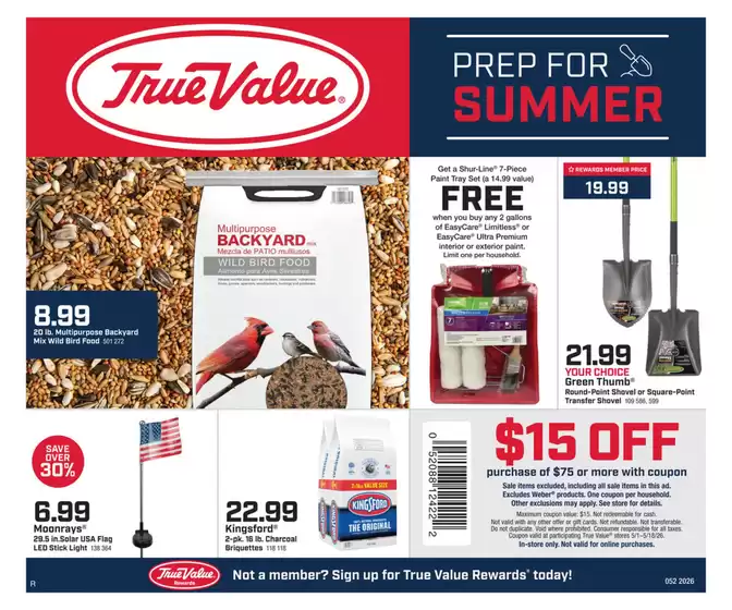 True Value catalogue | Top offers for smart savers | 2026-05-01T00:00:00.000Z - 2026-05-18T00:00:00.000Z