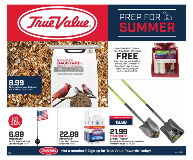 True Value catalogue | Great discounts on selected products | 2026-05-01T00:00:00.000Z - 2026-05-17T00:00:00.000Z