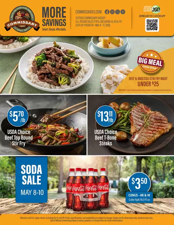 Commissary catalogue in Buffalo Grove IL | Flyer Commissary | 2026-05-04T00:00:00.000Z - 2026-05-17T00:00:00.000Z