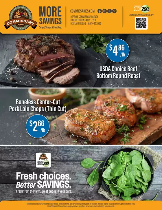 Commissary catalogue | Offers for bargain hunters | 2026-05-04T00:00:00.000Z - 2026-05-17T00:00:00.000Z
