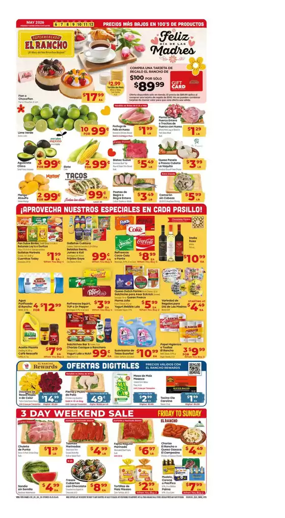 Supermercado El Rancho catalogue in Colleyville TX | Weekly Ad | 2026-05-06T00:00:00.000Z - 2026-05-12T00:00:00.000Z