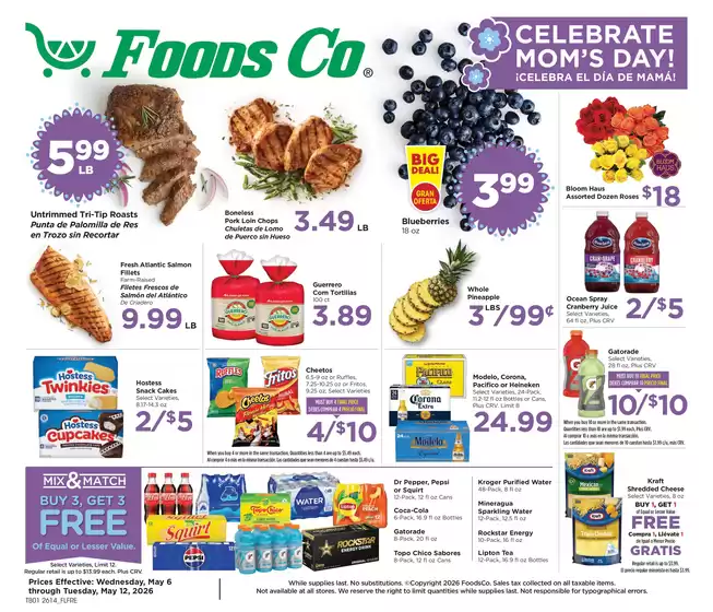 Foods Co catalogue in Elk Grove CA | Weekly Ad | 2026-05-06T00:00:00.000Z - 2026-05-12T00:00:00.000Z