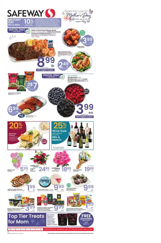 Safeway catalogue | Our best offers for you | 2026-05-06T00:00:00.000Z - 2026-05-12T00:00:00.000Z