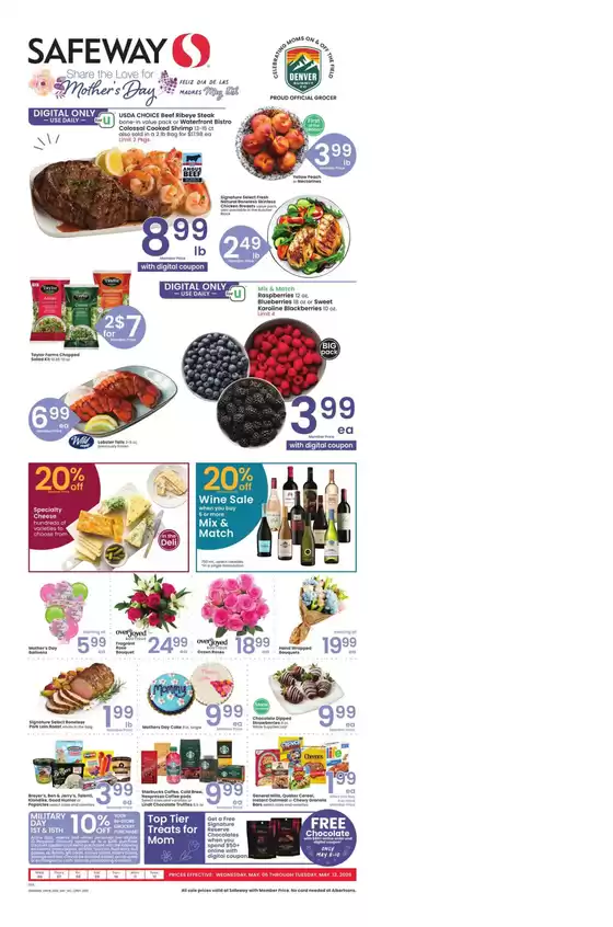 Safeway catalogue | Great discounts on selected products | 2026-05-06T00:00:00.000Z - 2026-05-12T00:00:00.000Z