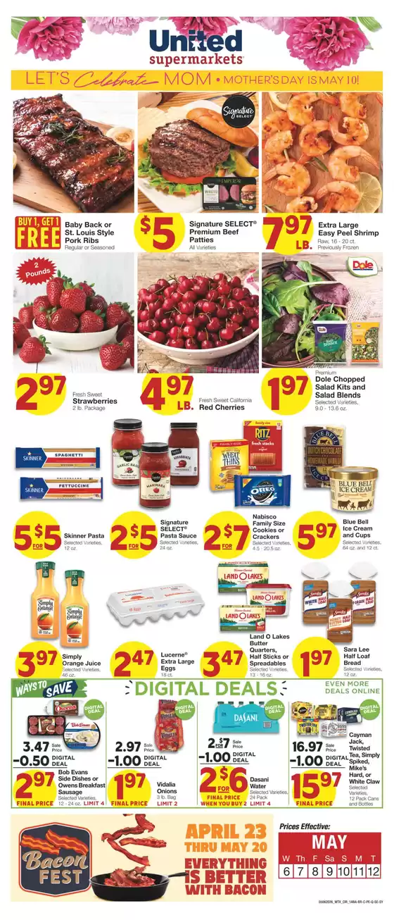 United Supermarkets catalogue | Our best deals for you | 2026-05-05T00:00:00.000Z - 2026-05-12T00:00:00.000Z