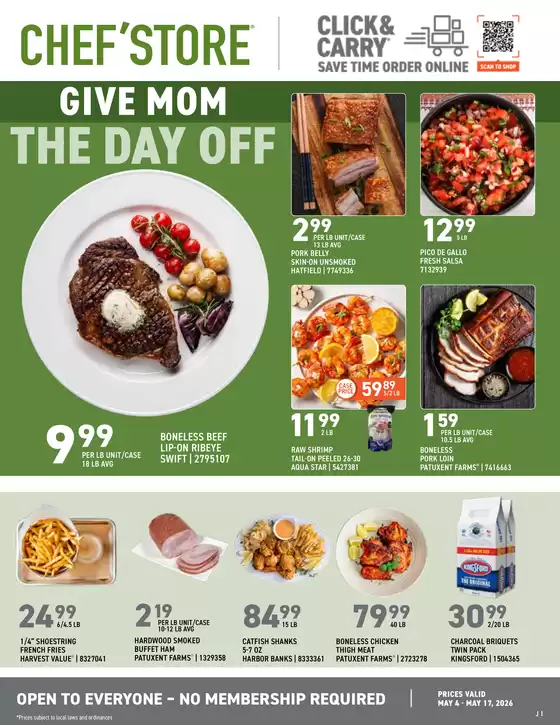 Chef'Store catalogue | Special offers for you | 2026-05-04T00:00:00.000Z - 2026-05-17T00:00:00.000Z