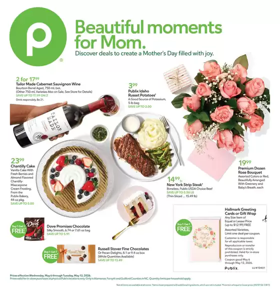 Publix catalogue in Seminole FL | New offers to discover | 2026-05-06T00:00:00.000Z - 2026-05-12T00:00:00.000Z
