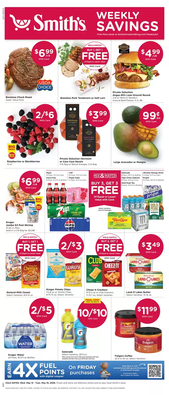 Smith's catalogue | Our best deals for you | 2026-05-13T00:00:00.000Z - 2026-05-19T00:00:00.000Z