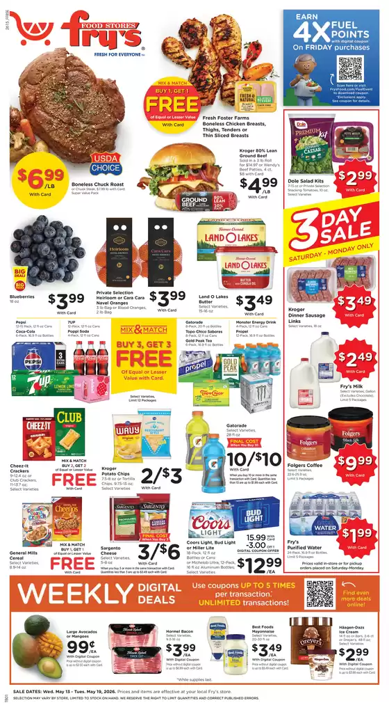 Fry's catalogue in Tempe AZ | Weekly Ad | 2026-05-13T00:00:00.000Z - 2026-05-19T00:00:00.000Z