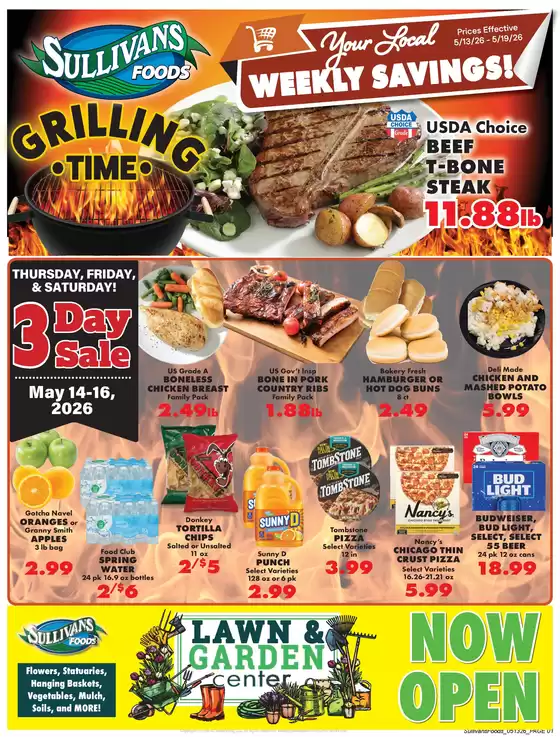 Sullivan's Foods  catalogue | Our best bargains | 2026-05-13T00:00:00.000Z - 2026-05-19T00:00:00.000Z