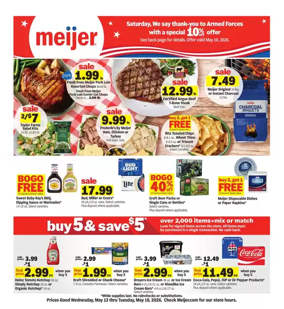 Meijer catalogue | New offers to discover | 2026-05-13T00:00:00.000Z - 2026-05-19T00:00:00.000Z