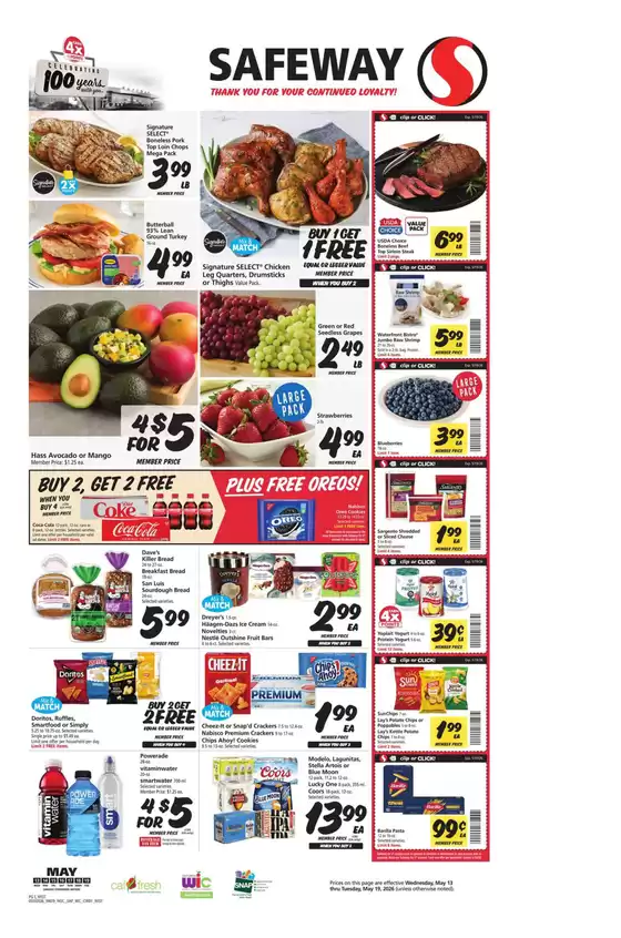 Safeway catalogue in Fremont CA | Wide range of offers | 2026-05-13T00:00:00.000Z - 2026-05-19T00:00:00.000Z