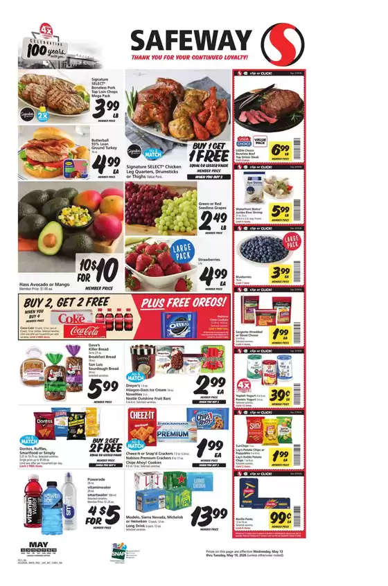 Safeway catalogue | Our best deals for you | 2026-05-13T00:00:00.000Z - 2026-05-19T00:00:00.000Z