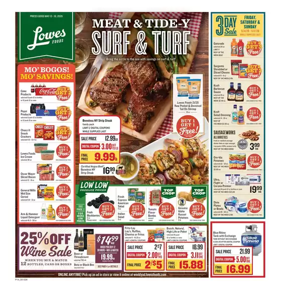 Lowes Foods catalogue | Weekly Ad | 2026-05-13T00:00:00.000Z - 2026-05-19T00:00:00.000Z