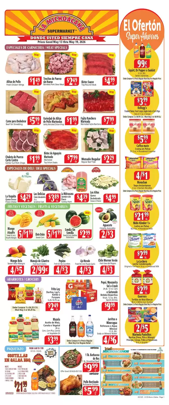 El Ahorro catalogue | Top offers for smart savers | 2026-05-13T00:00:00.000Z - 2026-05-19T00:00:00.000Z