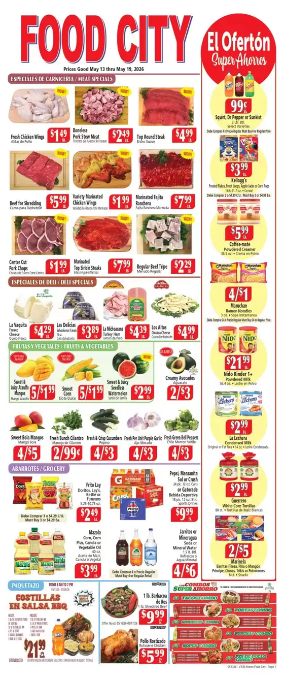 El Ahorro catalogue | Our best deals for you | 2026-05-13T00:00:00.000Z - 2026-05-19T00:00:00.000Z