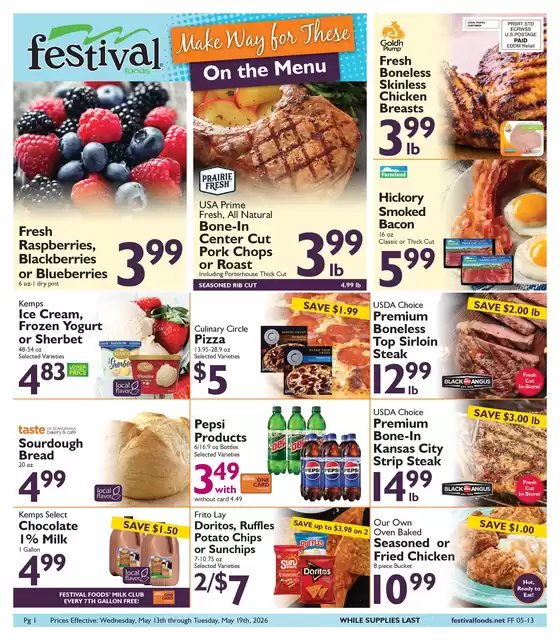 Festival Foods catalogue | Festival Foods weekly ad | 2026-05-13T00:00:00.000Z - 2026-05-19T00:00:00.000Z