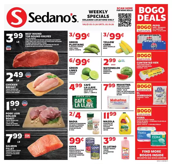 Sedano's catalogue | Special offers for you | 2026-05-13T00:00:00.000Z - 2026-05-19T00:00:00.000Z