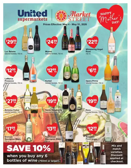 United Supermarkets catalogue | May Alcohol Flyer | 2026-05-12T00:00:00.000Z - 2026-05-31T00:00:00.000Z
