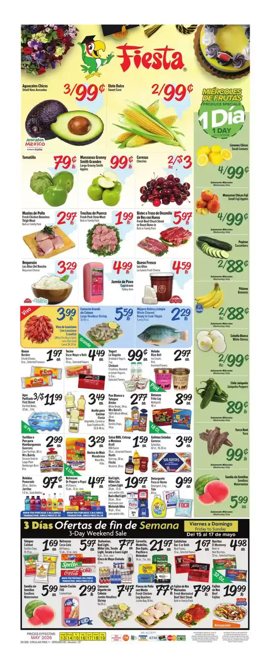 Fiesta Mart catalogue | Top deals for all customers | 2026-05-13T00:00:00.000Z - 2026-05-19T00:00:00.000Z