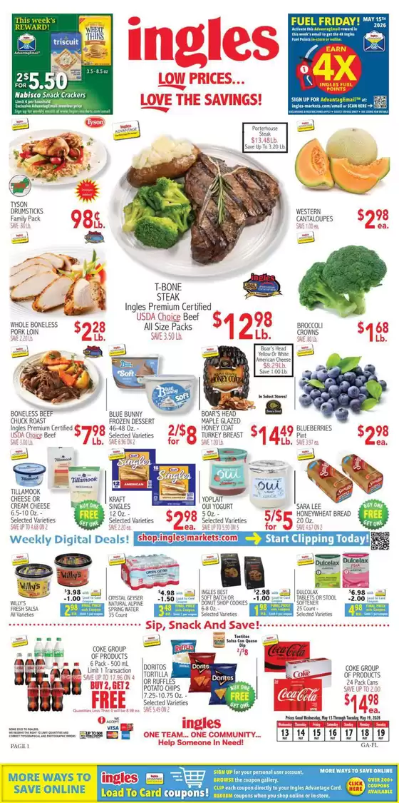 Ingles Markets catalogue | Exclusive bargains | 2026-05-13T00:00:00.000Z - 2026-05-19T00:00:00.000Z