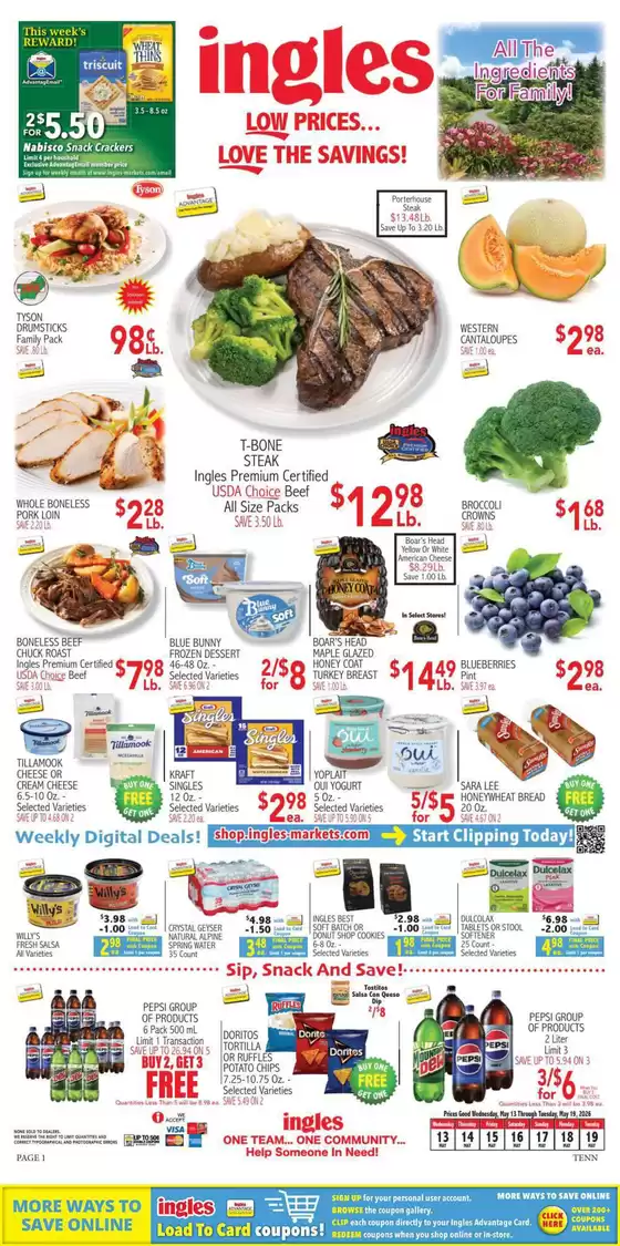 Ingles Markets catalogue | Current deals and offers | 2026-05-13T00:00:00.000Z - 2026-05-19T00:00:00.000Z