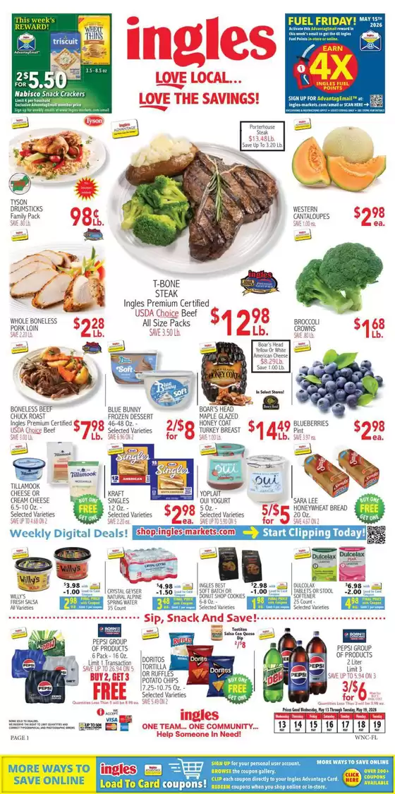 Ingles Markets catalogue | Current bargains and offers | 2026-05-13T00:00:00.000Z - 2026-05-19T00:00:00.000Z