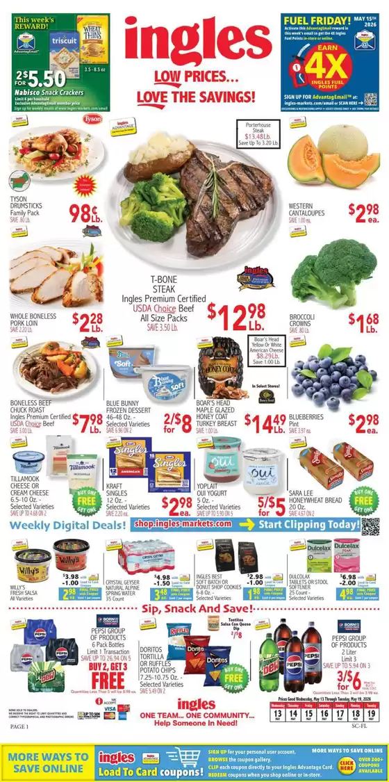 Ingles Markets catalogue | Exclusive deals for our customers | 2026-05-13T00:00:00.000Z - 2026-05-19T00:00:00.000Z