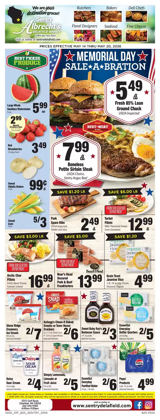 Sentry catalogue | Weekly Ad | 2026-05-14T00:00:00.000Z - 2026-05-20T00:00:00.000Z