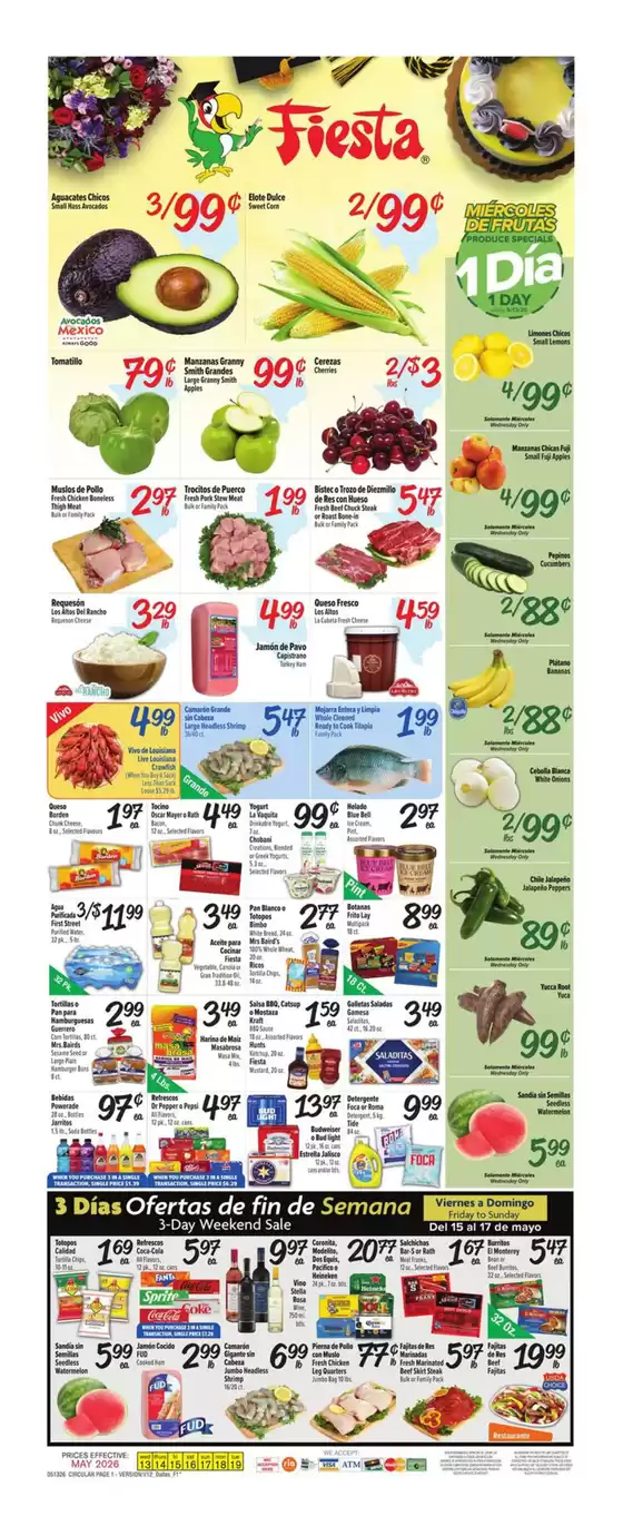 Fiesta Mart catalogue | Top deals for all customers | 2026-05-13T00:00:00.000Z - 2026-05-19T00:00:00.000Z