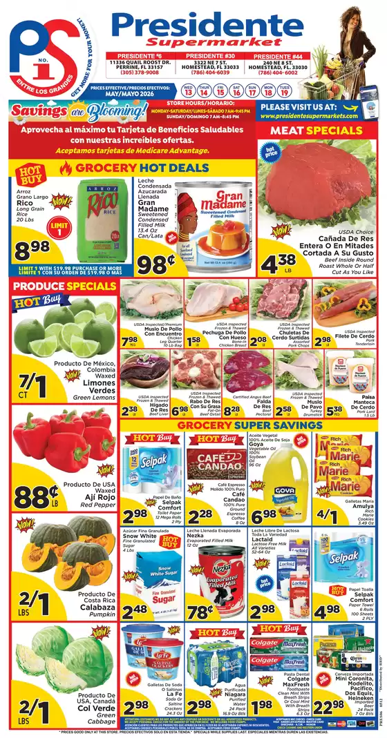 Presidente catalogue | Wide range of offers | 2026-05-01T00:00:00.000Z - 2026-05-31T00:00:00.000Z
