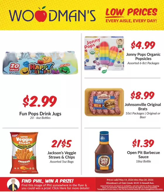 Woodman's catalogue | Current special promotions | 2026-05-14T00:00:00.000Z - 2026-05-20T00:00:00.000Z