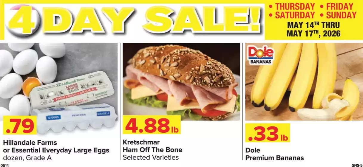Shop 'n Save catalogue | Shop 'n Save Weekly ad | 2026-05-14T00:00:00.000Z - 2026-05-17T00:00:00.000Z